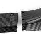 Carbon Front Bumper Lip Spoiler For BMW 4 Series G22 G23 M Sport 2020-UP Coupe
