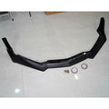 Set For 2020-2024 2023 Corvette C8  Z51 STG Front Bumper Lip Spoiler Gloss Black