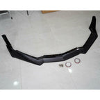 Set For 2020-2024 2023 Corvette C8  Z51 STG Front Bumper Lip Spoiler Gloss Black