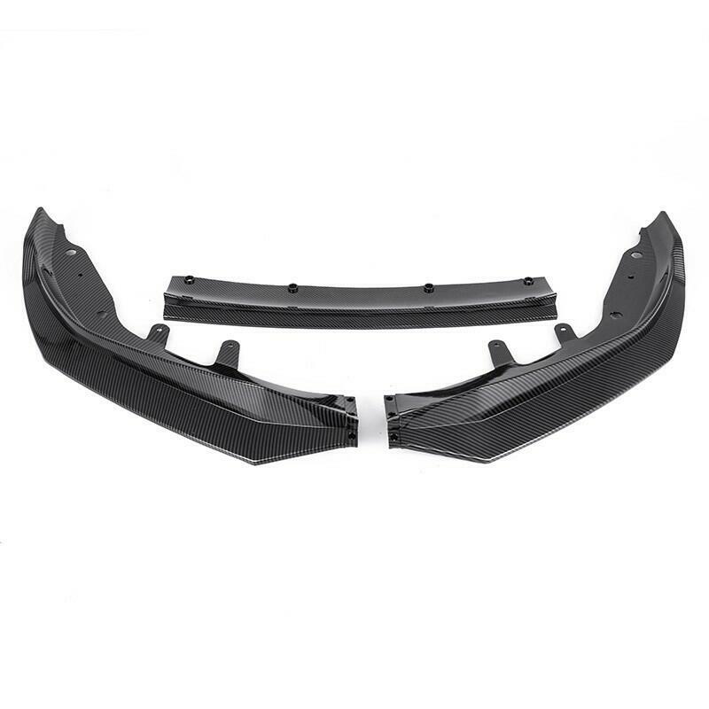 Carbon Front Bumper Lip Spoiler For BMW 4 Series G22 G23 M Sport 2020-UP Coupe