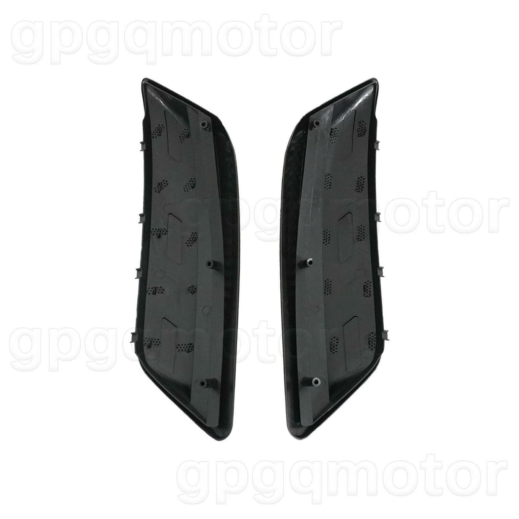 For Corvette C7 GS Z06 2014-19 ZR1 Style Gloss Black Body Fender Air Vent Covers