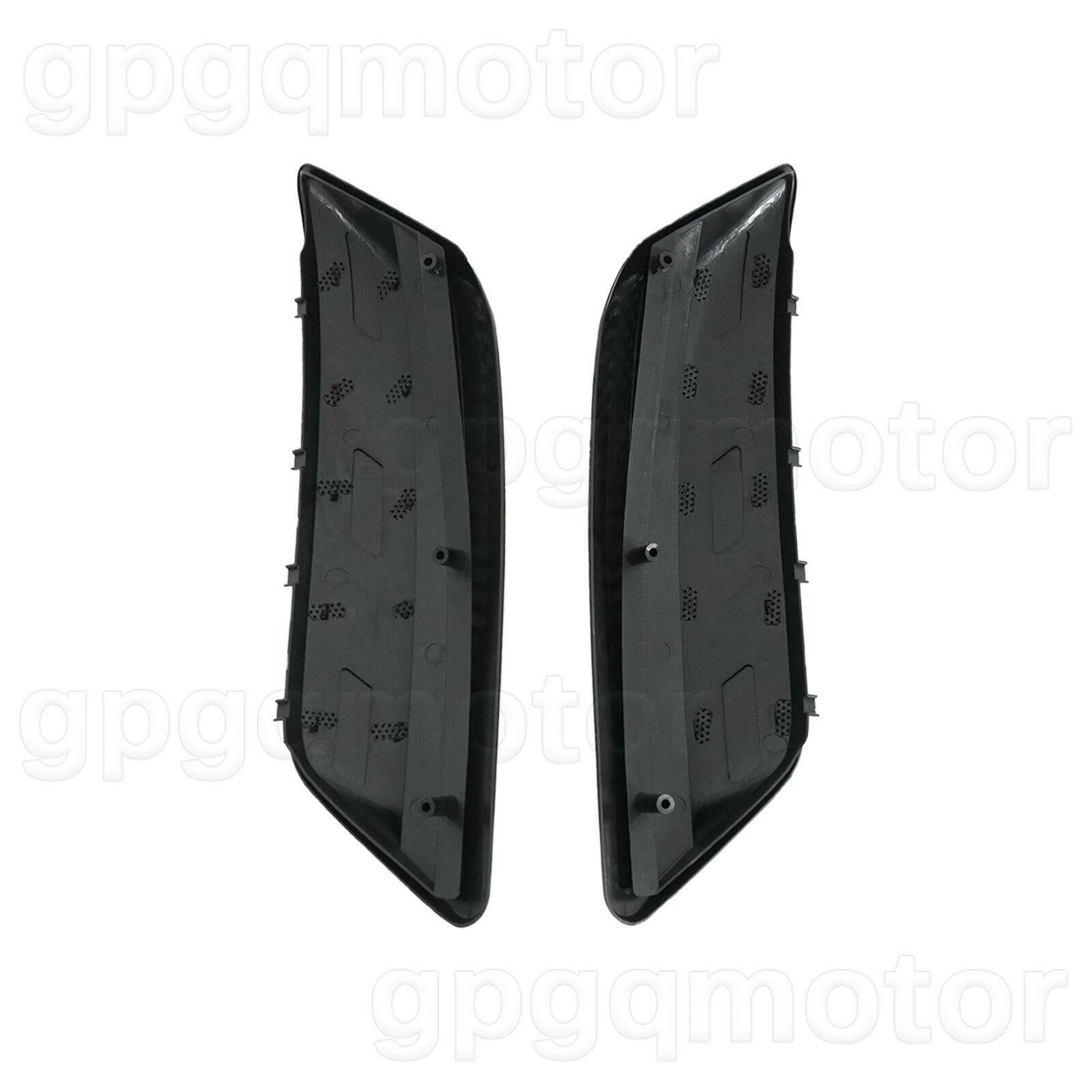 For Corvette C7 GS Z06 2014-19 ZR1 Style Gloss Black Body Fender Air Vent Covers