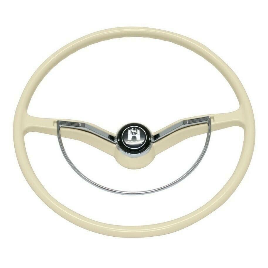 VW Bug Steering Wheel Kit, Ivory