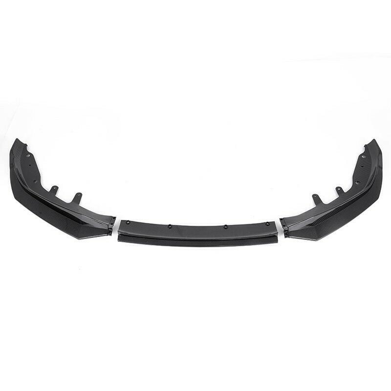 Carbon Front Bumper Lip Spoiler For BMW 4 Series G22 G23 M Sport 2020-UP Coupe