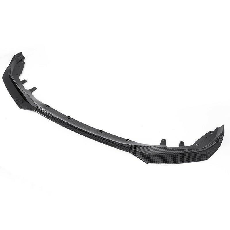 Carbon Front Bumper Lip Spoiler For BMW 4 Series G22 G23 M Sport 2020-UP Coupe