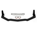 Set For 2020-2024 2023 Corvette C8  Z51 STG Front Bumper Lip Spoiler Gloss Black