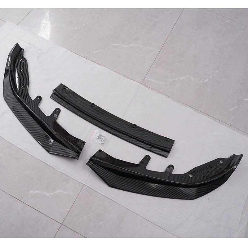 Carbon Front Bumper Lip Spoiler For BMW 4 Series G22 G23 M Sport 2020-UP Coupe