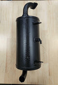Kawasaki Mule 600 Steel Muffler KH2 AF400 Black Spark Arrester Mule 2012 OEM