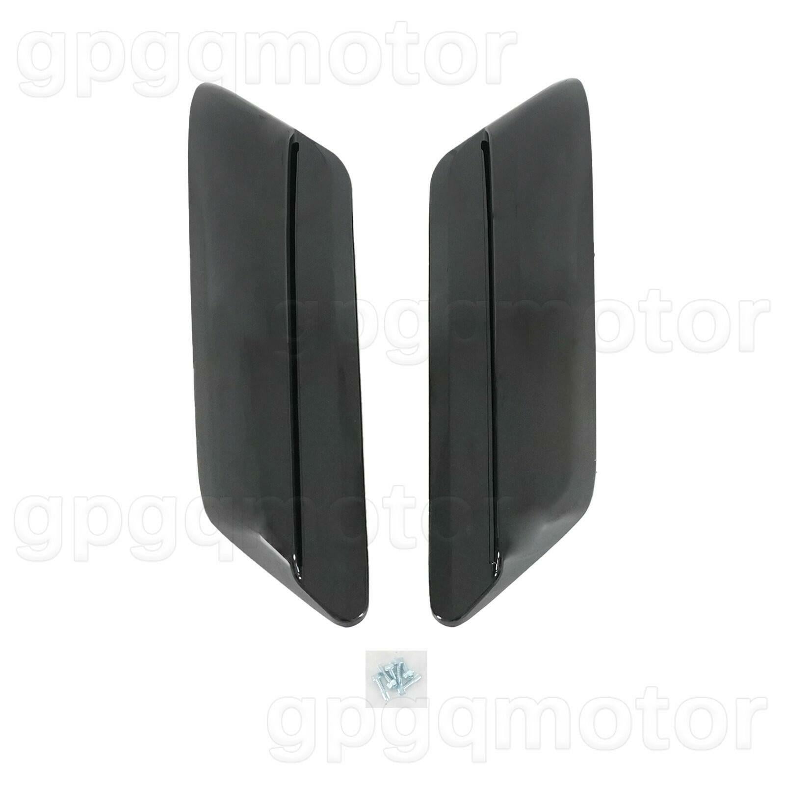 For Corvette C7 GS Z06 2014-19 ZR1 Style Gloss Black Body Fender Air Vent Covers