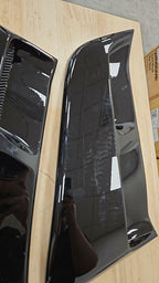 Pair Rear Quarter Panel Side Body Fenders Door Scoop Air Outlet Trim Compatible