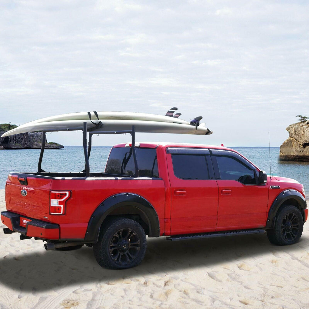 Truck Rack, 46-71inch Extendable Truck Ladder Rack
