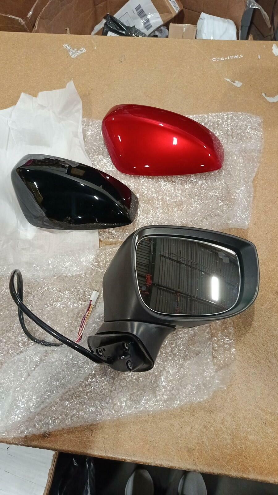 Passenger RH Side Power Fold Mirror Sight Blind Spot 9 Pin for Mazda CX5 2020-25