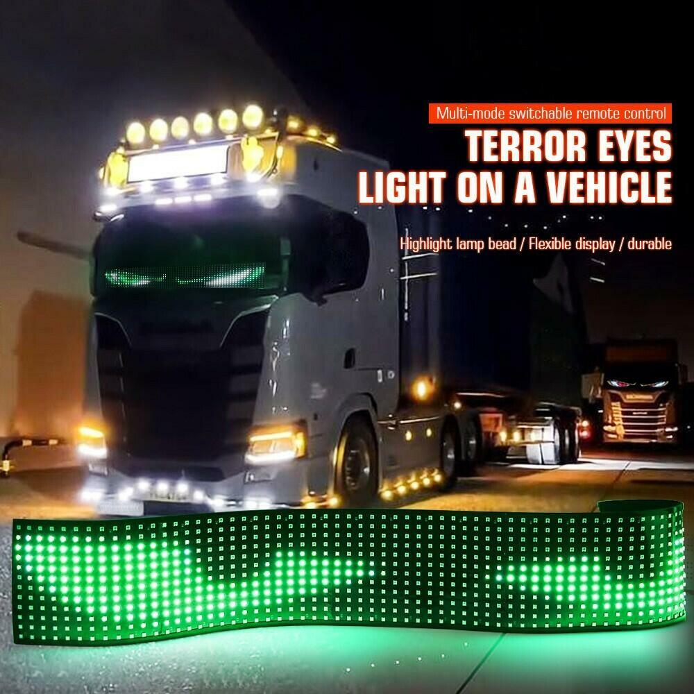48'' Truck-Specific Devil's Eye LED-Screen Car Eye Light Truck Dynamic LED Light