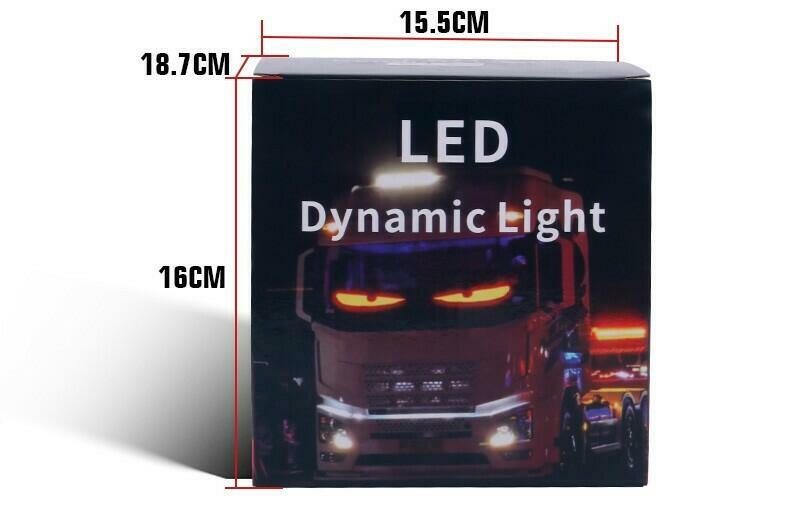 48'' Truck-Specific Devil's Eye LED-Screen Car Eye Light Truck Dynamic LED Light