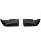 Corvette C6 2005-2013 Gloss Black Rear Bumper Side Corner Aprons Trim