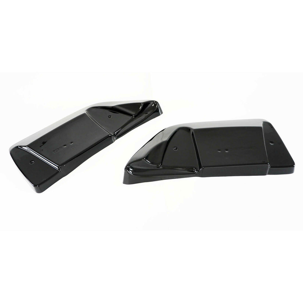 Corvette C6 2005-2013 Gloss Black Rear Bumper Side Corner Aprons Trim