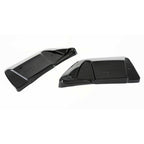 Corvette C6 2005-2013 Gloss Black Rear Bumper Side Corner Aprons Trim