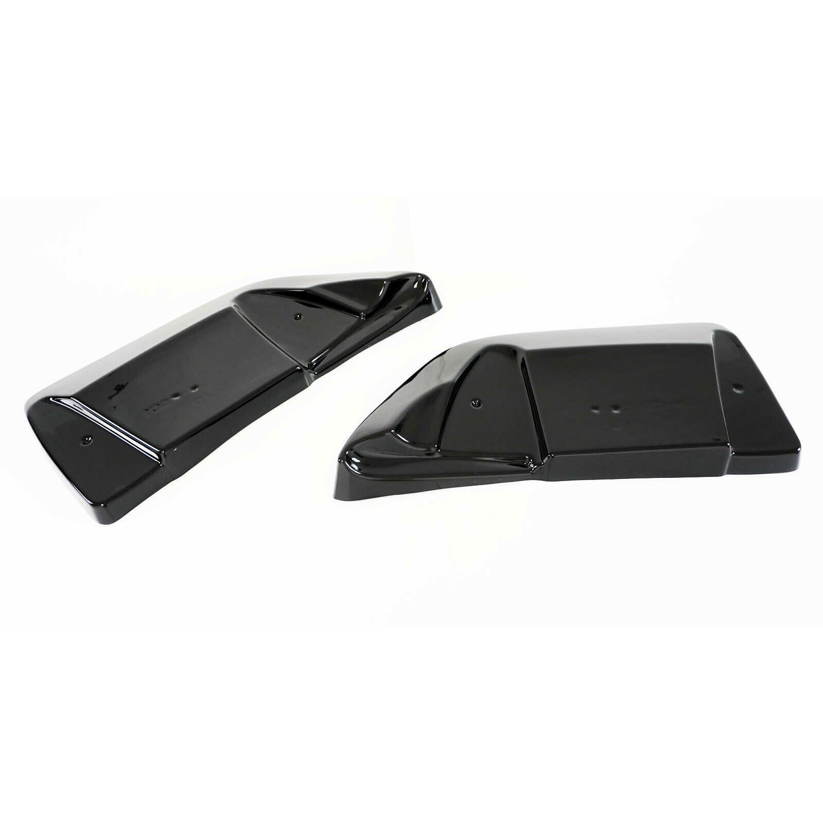 Corvette C6 2005-2013 Gloss Black Rear Bumper Side Corner Aprons Trim