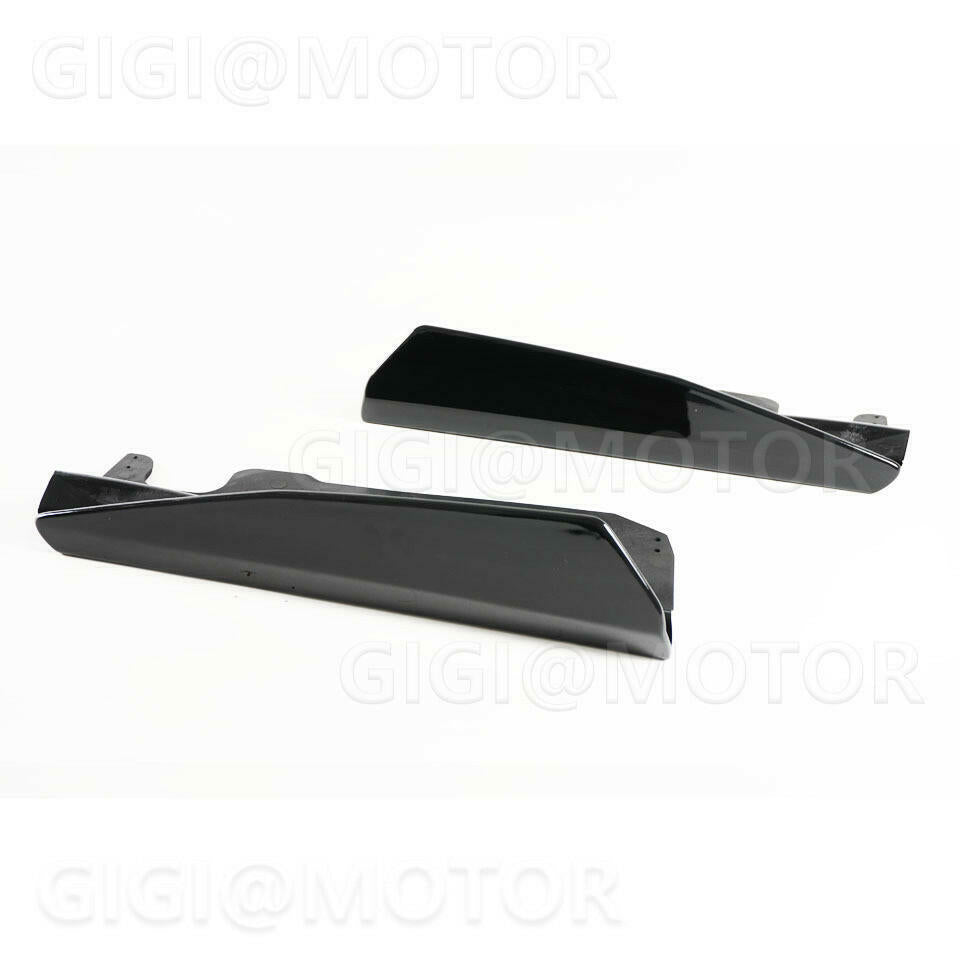 Corvette C7 2014-2019 5VM Style Side Skirt Corner Splitter Extensions Painted