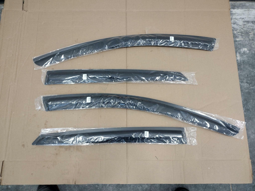 Window Visors Rain Guards for Nissan Sentra Sedan 2013-2019 4pc Acrylic Tape-On