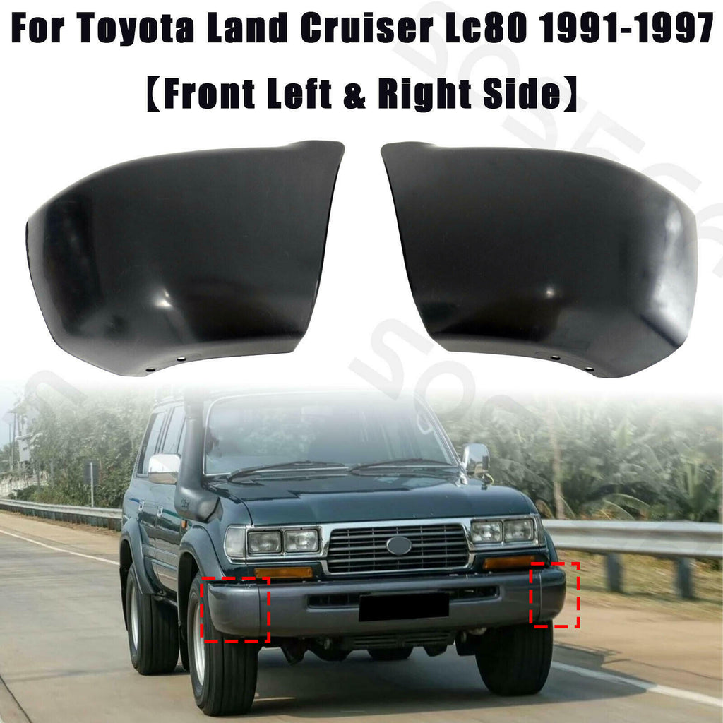 Toyota Land Cruiser LC80 1991-1997 Front Bumper Corner Protection Covers