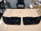 Corvette C6 2005-2013 Gloss Black Rear Bumper Side Corner Aprons Trim