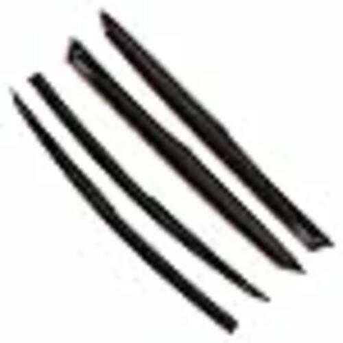 Window Visors Rain Guards for Nissan Sentra Sedan 2013-2019 4pc Acrylic Tape-On