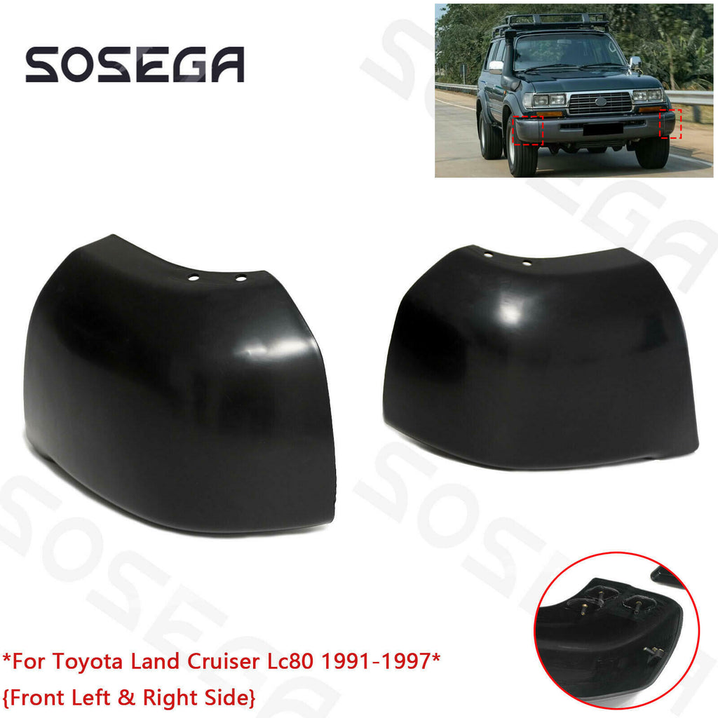 Toyota Land Cruiser LC80 1991-1997 Front Bumper Corner Protection Covers