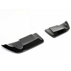 Corvette C6 2005-2013 Gloss Black Rear Bumper Side Corner Aprons Trim