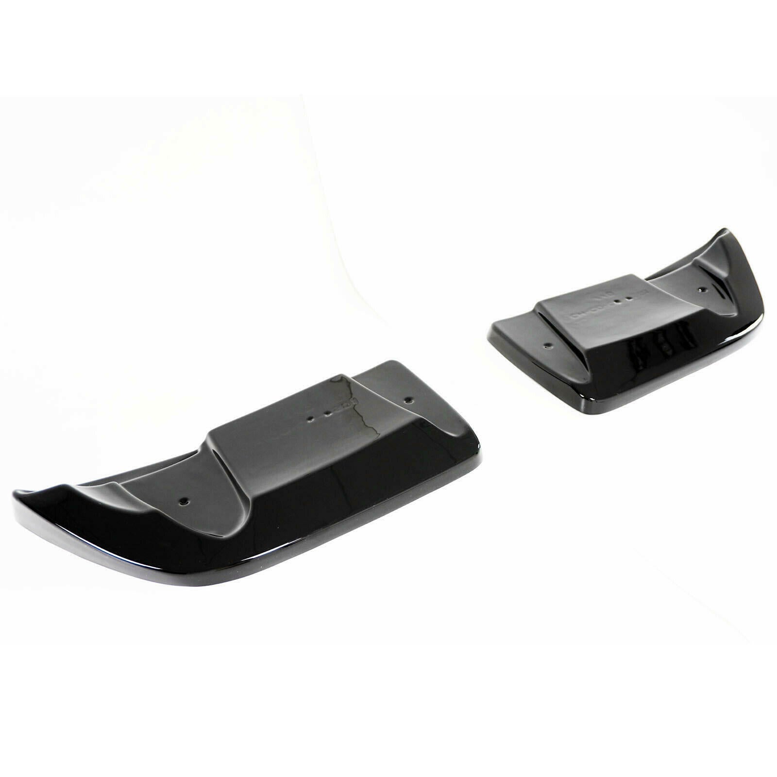 Corvette C6 2005-2013 Gloss Black Rear Bumper Side Corner Aprons Trim
