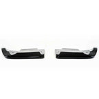 Corvette C6 2005-2013 Gloss Black Rear Bumper Side Corner Aprons Trim