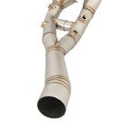 BMW S1000RR S1000R 2019-2023 Exhaust Mid Pipe Stainless Steel Link Pipe