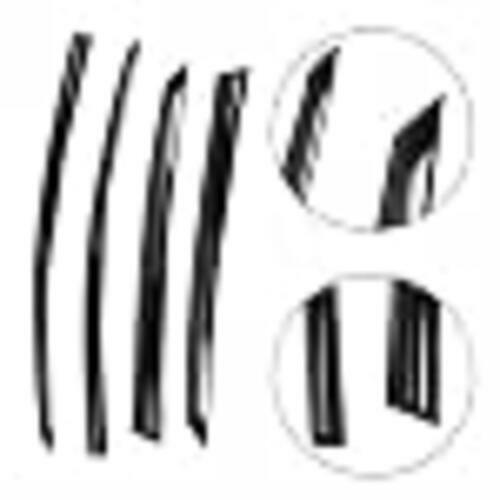 Window Visors Rain Guards for Nissan Sentra Sedan 2013-2019 4pc Acrylic Tape-On