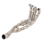 BMW S1000RR S1000R 2019-2023 Exhaust Mid Pipe Stainless Steel Link Pipe