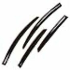 Window Visors Rain Guards for Nissan Sentra Sedan 2013-2019 4pc Acrylic Tape-On