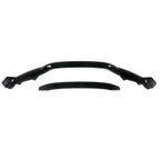Glossy Black Complete Front Bumper Lip Splitter For BMW X5 F15 M Sport 2013-2018
