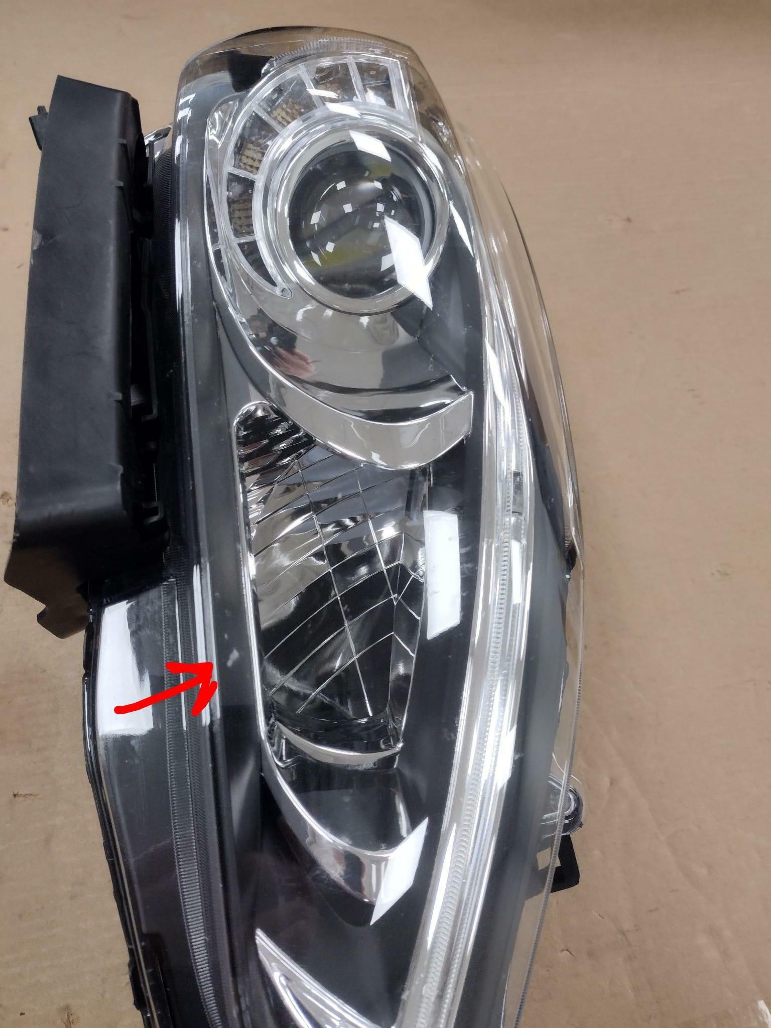 FOR 16-19 NISSAN SENTRA RIGHT PASSENGER SIDE HALOGEN HEADLIGHT HEADLAMP