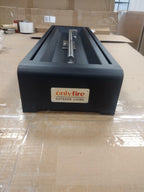 Onlyfire 28'' Tabletop Fire Pit Table with Glass Wind Guard and Fire Glass