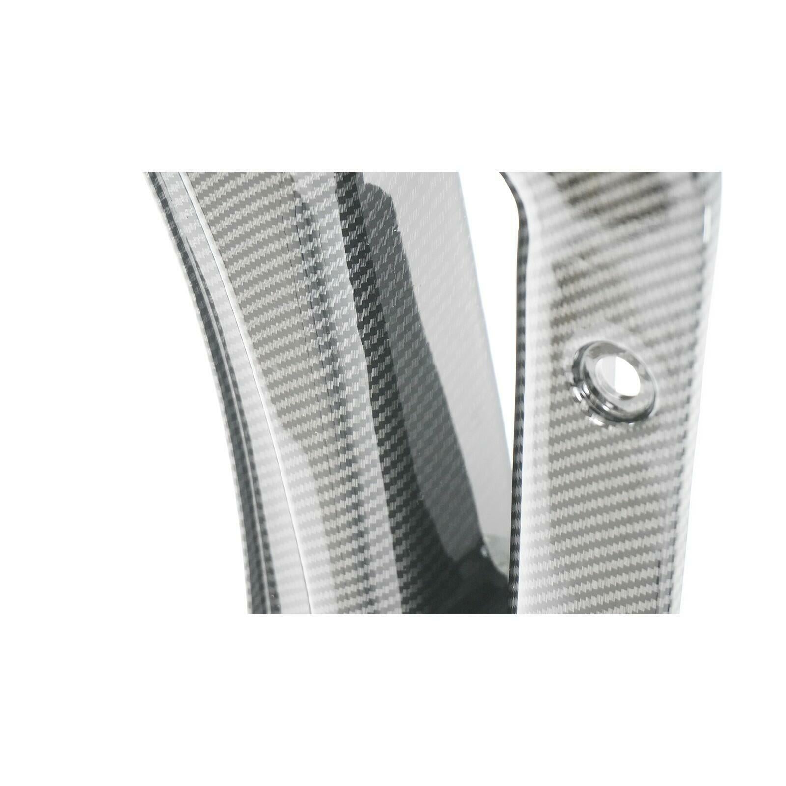 2023-2025 Corvette C8 Z06 Carbon Front Rear Extended Mud Flaps Guards