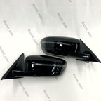 G30 G38 Car Side Door Mirror Set for BMW 3 Series 2017-2022  5 Pins Black