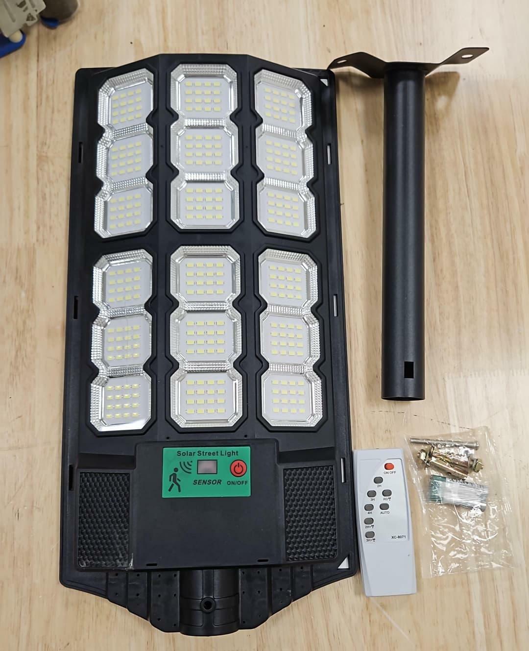 Solar Lights Outdoor Waterproof,Bright 6500K LED Motion Light with Remote