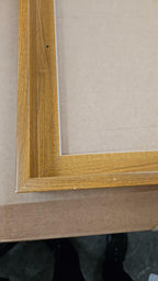 Pixy 24x36 Canvas & Floater Frame Set Natural Oak 1.25" Deep Portrait