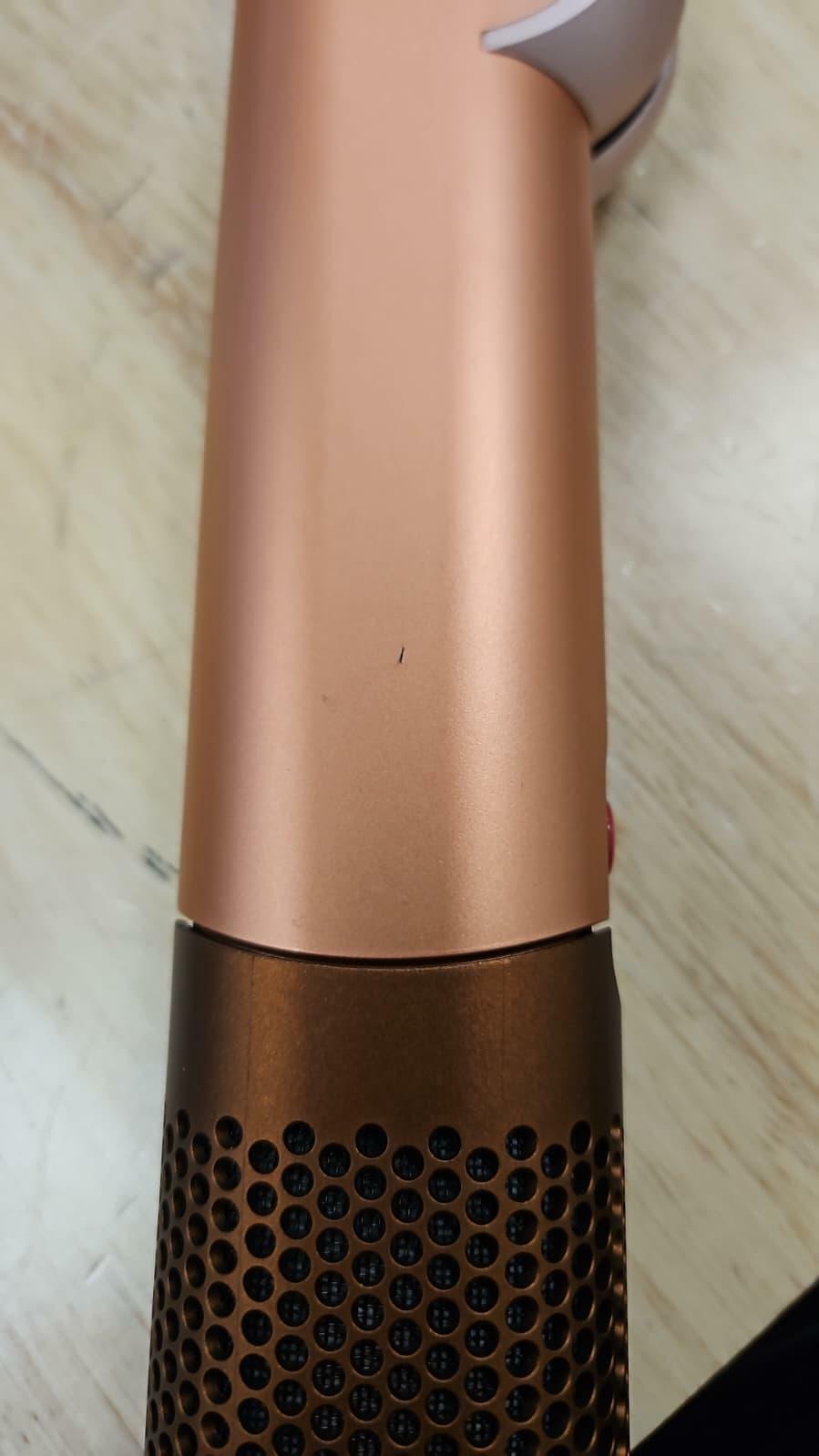 Dyson Airstrait Straightener Amber Silk Wet to Dry Hair Straightener