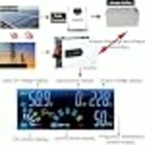 5000W Hybrid Solar Inverter 24V DC to 110/220V Split Phase Pure Sine Wave