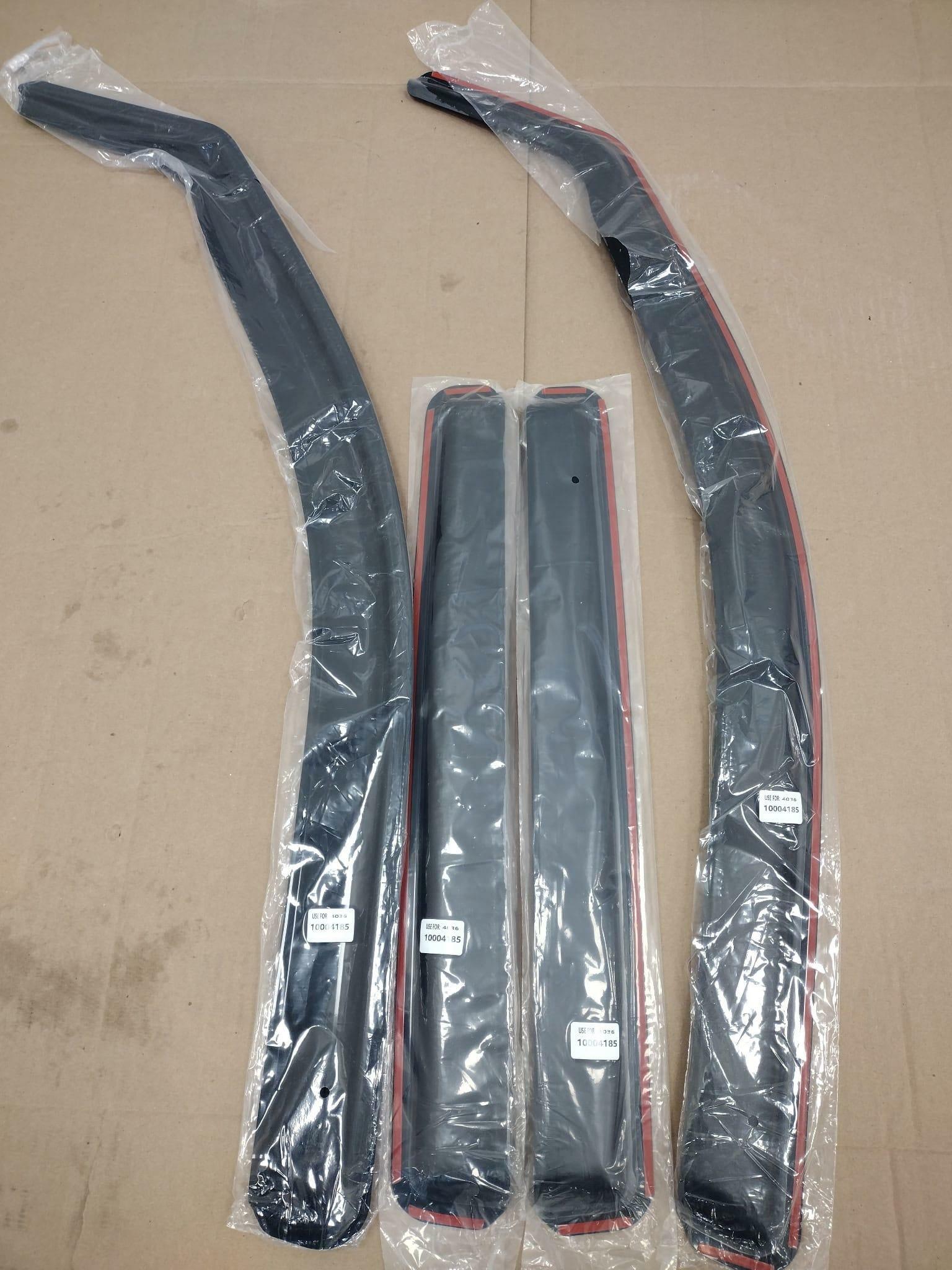 In-Channel Window Deflectors GMC Sierra 1500 Crew Cab 19-26