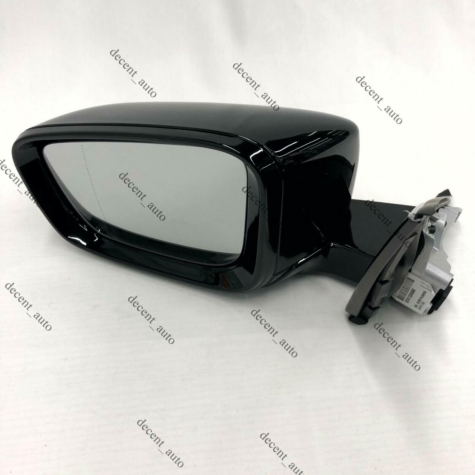 G30 G38 Car Side Door Mirror Set for BMW 3 Series 2017-2022  5 Pins Black