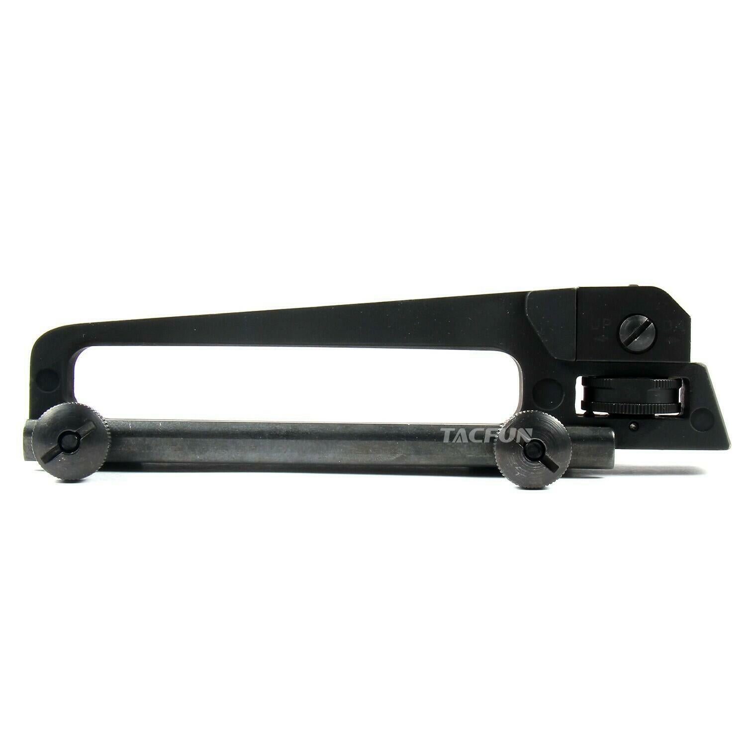 Carry Handle Rear Sight Rail Mount Adapter Black Replacement Bracket