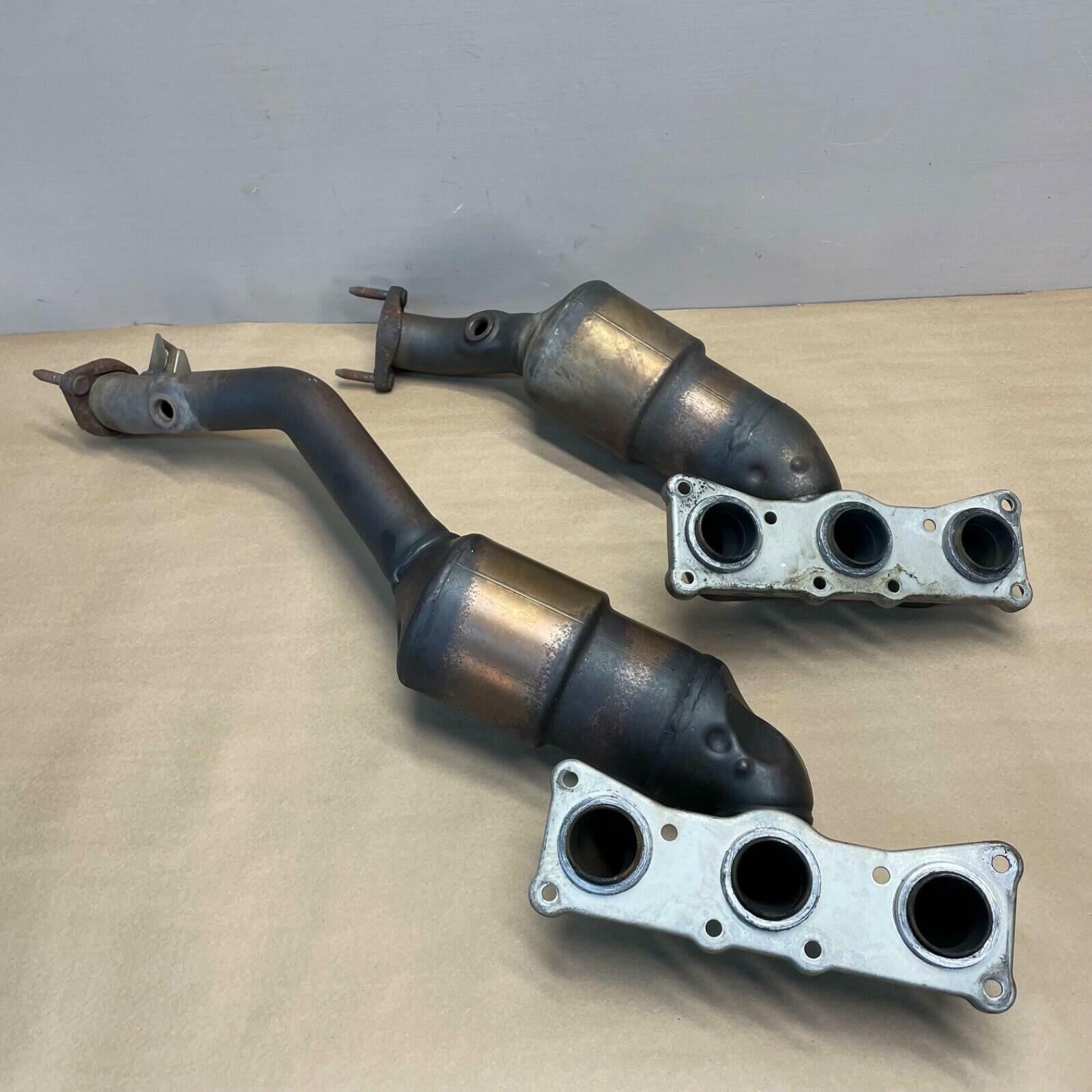 2011 BMW 528i F10 N52 N52N Engine Exhaust Manifold Set Pair OEM