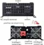5000W Hybrid Solar Inverter 24V DC to 110/220V Split Phase Pure Sine Wave