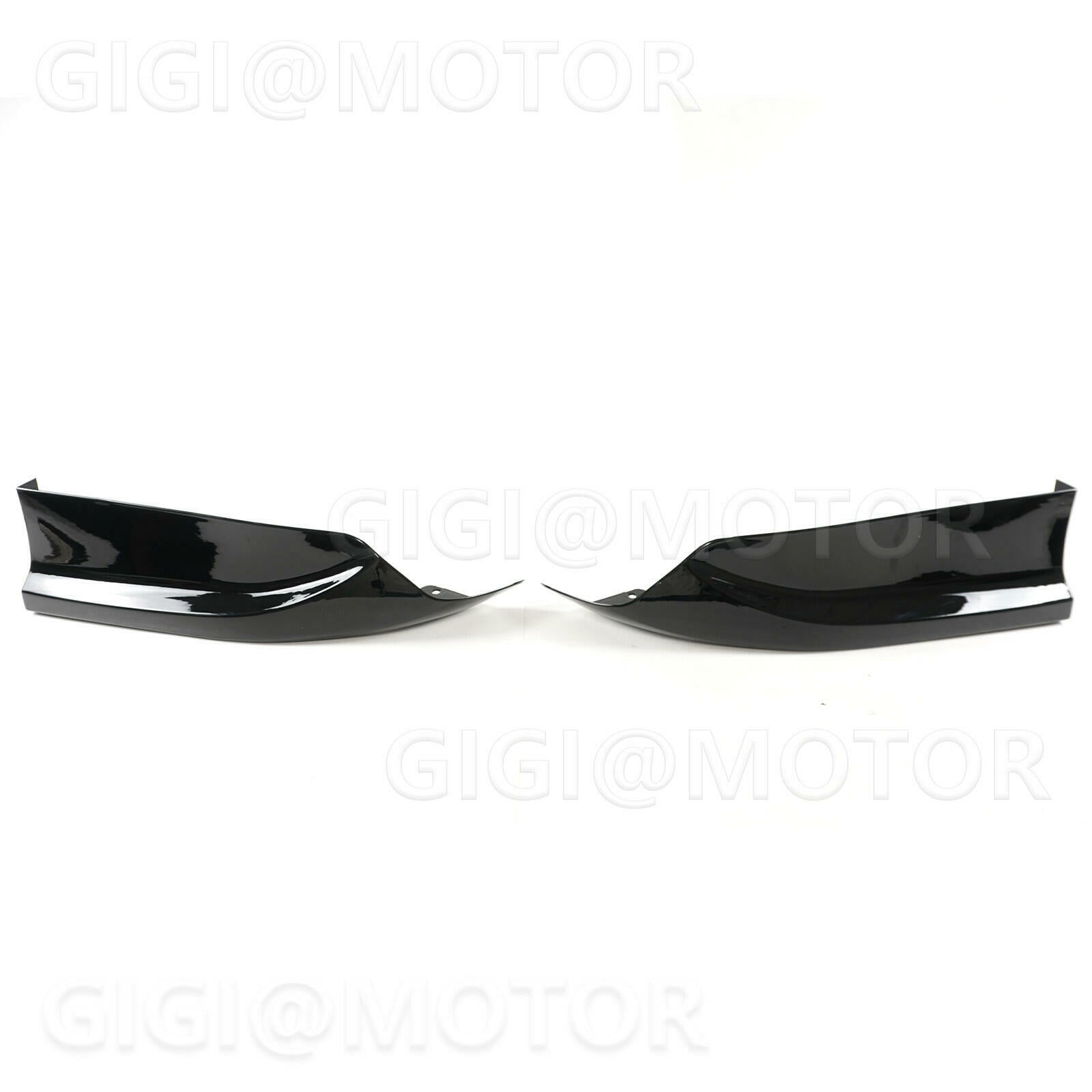 Honda Accord Sedan 2016-2017 Gloss Black Front Rear Bumper Side Spoiler Kit 4pcs
